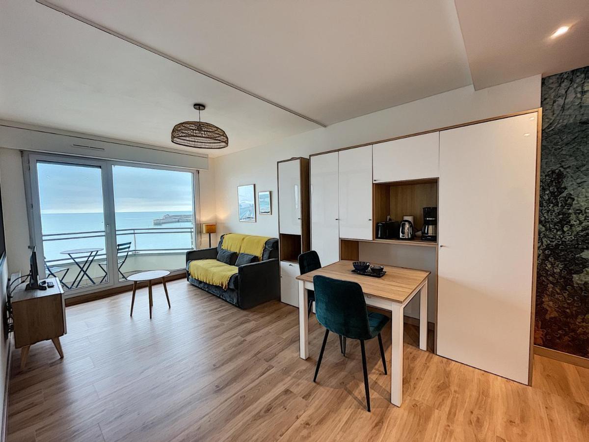 Charmant T2 En Front De Mer, 4 Pers., Ascenseur, Garage, Wi-Fi - Fr-1-361-383 Granville Eksteriør billede
