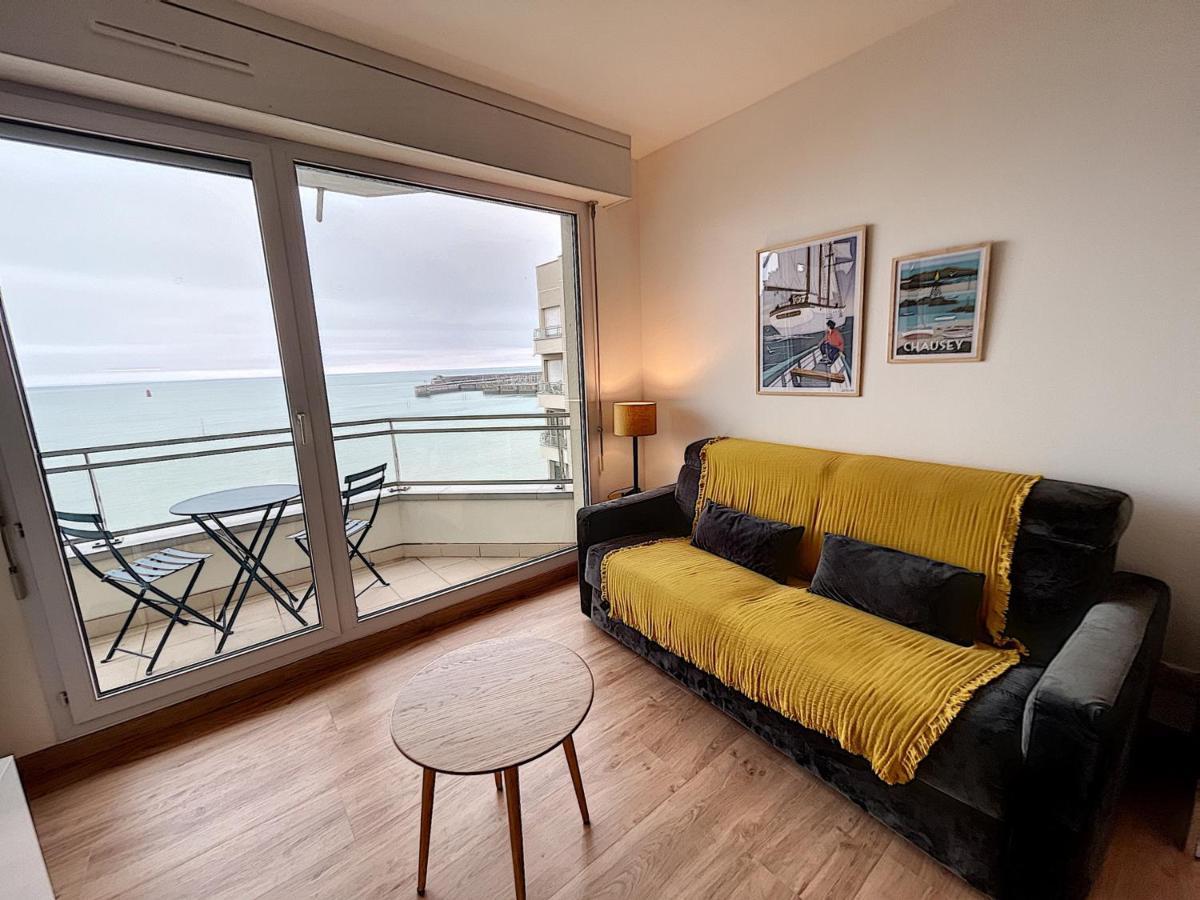 Charmant T2 En Front De Mer, 4 Pers., Ascenseur, Garage, Wi-Fi - Fr-1-361-383 Granville Eksteriør billede